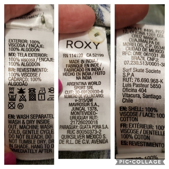 Roxy Endless Valley midi skirt size M - Picture 4 of 8